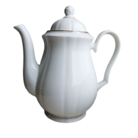 Cafetière bord doré