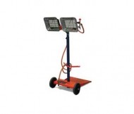 Chauffage au gaz sur roulettes