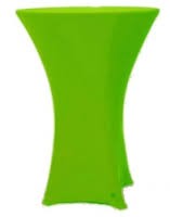 Nappe pour mange-debout stretch verte