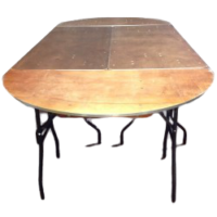 Table demi-rond Ø.152 cm