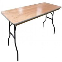 Table pliante L.183 x l.76 cm