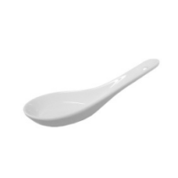 Cuillère apéritive blanche (par 10)
