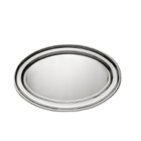 Plat ovale en inox 51