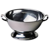 Soupière ronde en inox