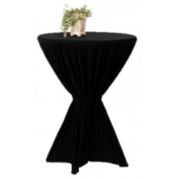 Nappe mange debout avec nœud noire