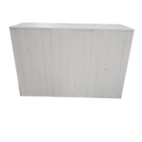 Bar en bois rectangulaire